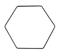 Crochet mural treillis pour plantes grimpantes, chaîne en métal avec 18 anneaux hexagonaux, revêtement mat pour intérieur et extérieur, support de lierre et de légumes de vigne