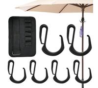 Crochet parapluie pour la plage, crochet de parapluie de plage, crochets de parasol durables pour les vacances, crochet suspendu à la plage, porte-parapluie de plage, suspendu pour les serviettes