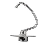 Crochet pétrisseur en acier inoxydable pour mélangeurs Kitchenaid à tête inclinable de 4,5 à 5 litres, passe au lave-vaisselle, remplacement robuste pour crochet à pâte K45DH