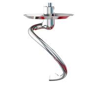 Crochet pétrisseur en spirale acier inoxydable, compatible avec le batteur sur socle Kitchenaid, accessoires de à tête inclinable 4,5 pintes for Dou