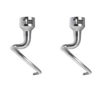 Crochet pétrisseur spiralé B59B-2X for robot pâtissier à tête inclinable de 4,5 à 5 pintes, accessoire de rechange compatible KitchenAid.