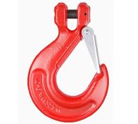 Crochet pivotant 322 de 1,12 à 3 tonnes avec loquet, matériel de levage industriel en acier allié forgé for treuil de grue(G80 1.12Ton 4pc)