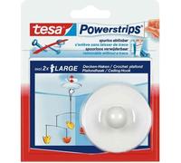 tesa Crochet de plafond adhésif Powerstrips® 58029-00020-20 blanc capacité 500 g 1 pc