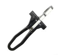 Crochet pliable en alliage d'aluminium pour tige de selle de vélo, pièce de rechange pour vélos pliants, compatible avec Brompton (noir)