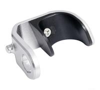 Crochet pliable en alliage pour vélo sans stabilité de garde-boue 31 mm | Construction en alliage d'aluminium, léger et robuste, empêche le dépliage indésirable, taille compacte de 31 mm, noir, rouge