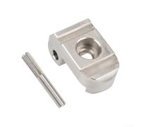 Crochet pliable robuste avec goupille pour scooter électrique M365 1S Pro Pro2 compatible avec modèles économiques et robustes Argenté