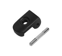 Crochet Pliant De Remplacement Compatible Avec Le Scooter Électrique Compatible With Mijia M365, Réparation De Boulon De Charnière, Serrure En Acier Trempé, Vis À Boulon Fixe(Black Folding Hook)