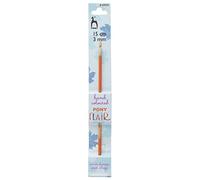 Crochet Pony Flair 3,00 mm - 1 pièce, Beige/Rose