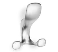 Crochet porte-Manteau LALCE III Chrome Mat 3 Crochets porte-Manteau Crochet Mural Crochet porte-Serviettes de SO-TECH®