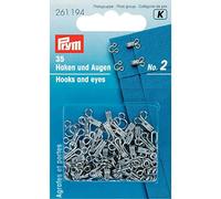 Crochet porte-manteaux et les yeux, argent, EIS 2