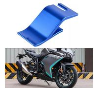 Crochet porte-outil d'installation de pneu de moto pour Bead Buddy - Support de perles en aluminium pour aider à changer les pneus tout-terrain, convient aux roues à rayons (bleu)