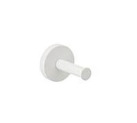 Crochet porte-serviettes Herzbach Deep White 23.819500.1.07 62 mm, montage mural, fixation dissimulée, blanc mat