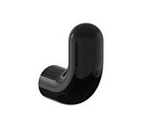 Crochet porte-serviettes VitrA Liquid A4456839 35 x 80 x 90 mm, rond, mural, noir brillant