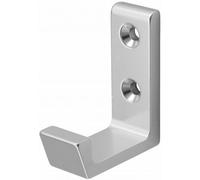 Crochet portechapeau-aluminium extrudé-anodisé argent HERMETA