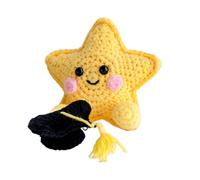 Crochet positif - Fait à la main mignon diplômé drôle - émotionnelle au crochet,pour chambre à coucher bureau bureau école secondaire université universitaire