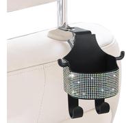 Crochet pour Appui-tête de Siège Automobile - Rangement Intérieur Avec Porte-Vêtements Et Porte-Gobelet,Accroche-Sac à Main,Pour Voiture, SUV, Camion, Voyage Sur Route, Voyage, Famille, Sortie Et