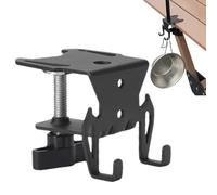 Crochet Pour Cartouche D'air - Cintre Métallique Multifonctionnel, Équipement D'extérieur Robuste | Fixation De Table De Camping Longue Durée Avec Prise Sécurisée, Pour L'alpinisme, Le Trekking, La