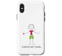 Crochet pour Femme drôle Coque pour iPhone X/XS