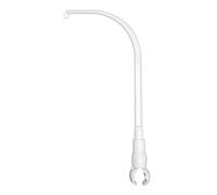 Crochet pour lit bébé et lit - Support flexible et amovible pour décoration de chambre d'enfant - plastique (blanc)