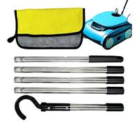 Crochet pour mât de Piscine, Crochet Amovible pour nettoyeurs - Accessoires de Radeau de Natation, Sauvetage sous- et récupération