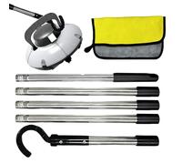 Crochet pour mât de piscine - Crochet amovible pour nettoyeurs | Pièces de rechange pour nettoyage de fonds sous-marins et flotteurs