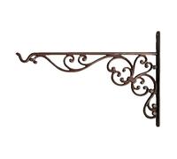Esschert Design – Crochet pour paniers à suspension – Grand, env. 35 cm – Marron