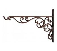 Crochet pour paniers à suspension - L 35,5 x l 2,4 x H 24,7 cm - Marron Marron