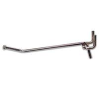 Crochet pour panneaux perforés porte-outils 30 cm Tablette en acier Art 710 10 Pcs