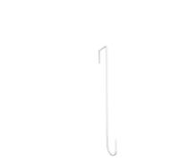 Crochet Pour Pot De Fleurs Crochet de suspension for couronne florale (1/2/4 pièces) à suspendre la porte, sans clou(White 1pc)