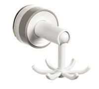 Crochet Pour Robe De Chambre,Support Ventouse Rotatif 360 Degrés | Crochets À Serviettes De Bain Équipés De 6 Griffes | Pour Douche, Toilettes, Chambre, Bureau, Manteaux, Clés, Hommes Et Femmes