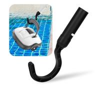 Crochet pour Robot Nettoyeur de Piscine, Crochets de Piscine pour Poteaux Adapté pour Aspirateur Robot de Piscine y Compris sans Fil Hors Sol et sous l'eau se Fixe Aux Poteaux Télescopiques