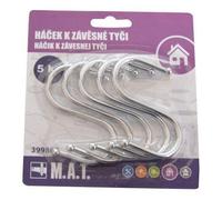 crochet pour tige de suspension Cr (5pcs)