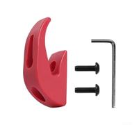 Crochet pour trottinette Xiaomi M365 Pro 7,1 cm Design compact pour (rouge) | Construction en nylon renforcé, supporte une charge de 70 kg, convient pour Xiaomi M365 Pro, configuration sans outil