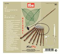 Prym Crochets Knit Pro 223830 pour laine, point tunisien 3,5–8,00 mm 8 pièces
