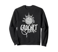 Crochet Queen Sweatshirt