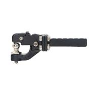 Crochet RC en métal - Attelage de remorque Crawler - Connexion de simulation - Attelage de remorquage réglable - Accessoire composant durable pour SCX6 1 6 escalade tout-terrain véhicule camion jupe