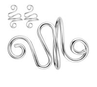 Crochet Rings - 3X Adjustable Yarn Finger Crocheting Tension Ring