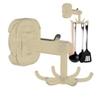 Crochet rotatif à six griffes, organiseur de crochets à six griffes | Crochets pour ustensiles de cuisine rotatifs à 360 degrés avec 6, organisateur de douche, accessoires de cuisine, rangeami