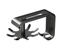 Crochet rotatif pour clés, autocollant pour économiser de l'espace sans perçage, crochet à clés rotatif sous l'armoire, support mural avec crochets, économise de l'espace sans perçage, crochet pour