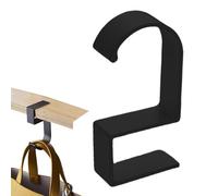Crochet sans clou - Cintre en aluminium sans trou pour sac de bureau, support de sac à main de table, porte-vêtements sous le montage | pour le travail des étudiants avec du matériel de rangement en