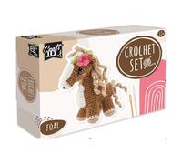 Craft ID Set de crochet cheval, coloré