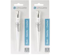 Crochet Silhouette Hook, Blanc (Lot de 2)