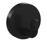 Crochet simple 477.90B010 45mm PA 90 noir profond ma D.50mm HEWI