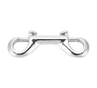 Crochet SNAP CheoTime, 316 Clip à deux extrémités en acier inoxydable pour plongée sous-marine, fixation de clip de boulon à ressort de 2,5 pouces pour fixation sous-marine (115 mm)