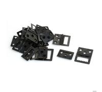 Crochet SOURCING MAP 20Pcs 32mmx20mmx5mm Crochets Cadre Photo Encastrable fond charnière arrière Boucle