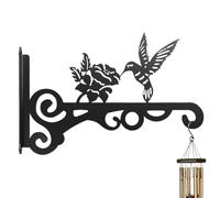Crochet Suspendu Pour Extérieur Colibri - Support Pot de Fleur Métal - Crochets Muraux Pour Lanterne Décoration,Pour Propriétaires Femmes Porche Patio Arrière-cour Cour -cour Balcon Maison Appartement
