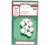 Crochet tableau béton - lot de 4 - 40 mm