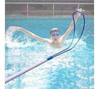 Crochet télescopique de sauvetage de piscine, poteau de sécurité en aluminium robuste pour sauver des vies d'urgence dans les piscines, les parcs aquatiques, les plages