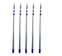 Crochet télescopique for bateau - Perche d'amarrage à 3 sections en alliage d'aluminium avec crochet en acier inoxydable 316(5Setx6.5ft)