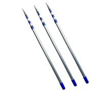 Crochet télescopique for bateau - Perche réglable en 3 sections en alliage d'aluminium for l'amarrage et la manutention de marchandises(3Setx9.8ft)